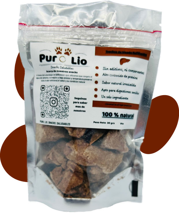 Puro Lio - Snack de hígado 30g